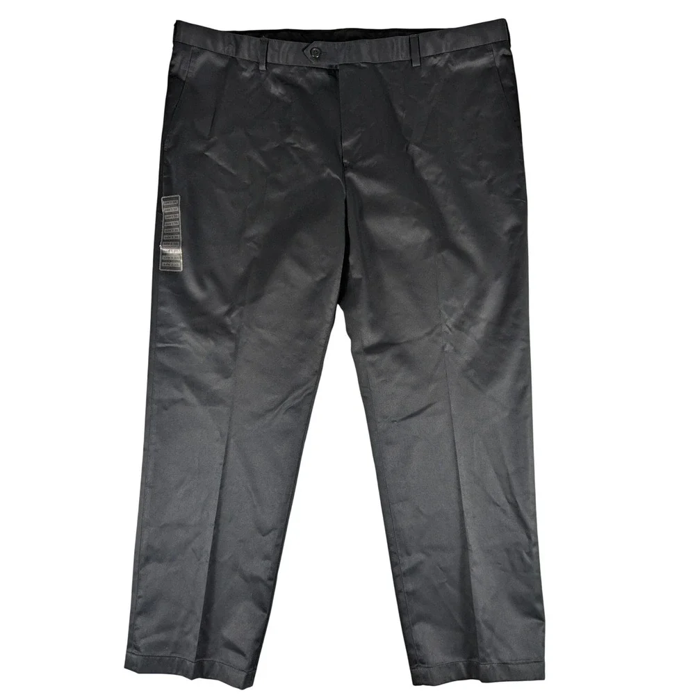 NWT $120 Jos A Bank Traveler Mens 44x30 Pants Wrinkle‎ Resistant Cotton Blend